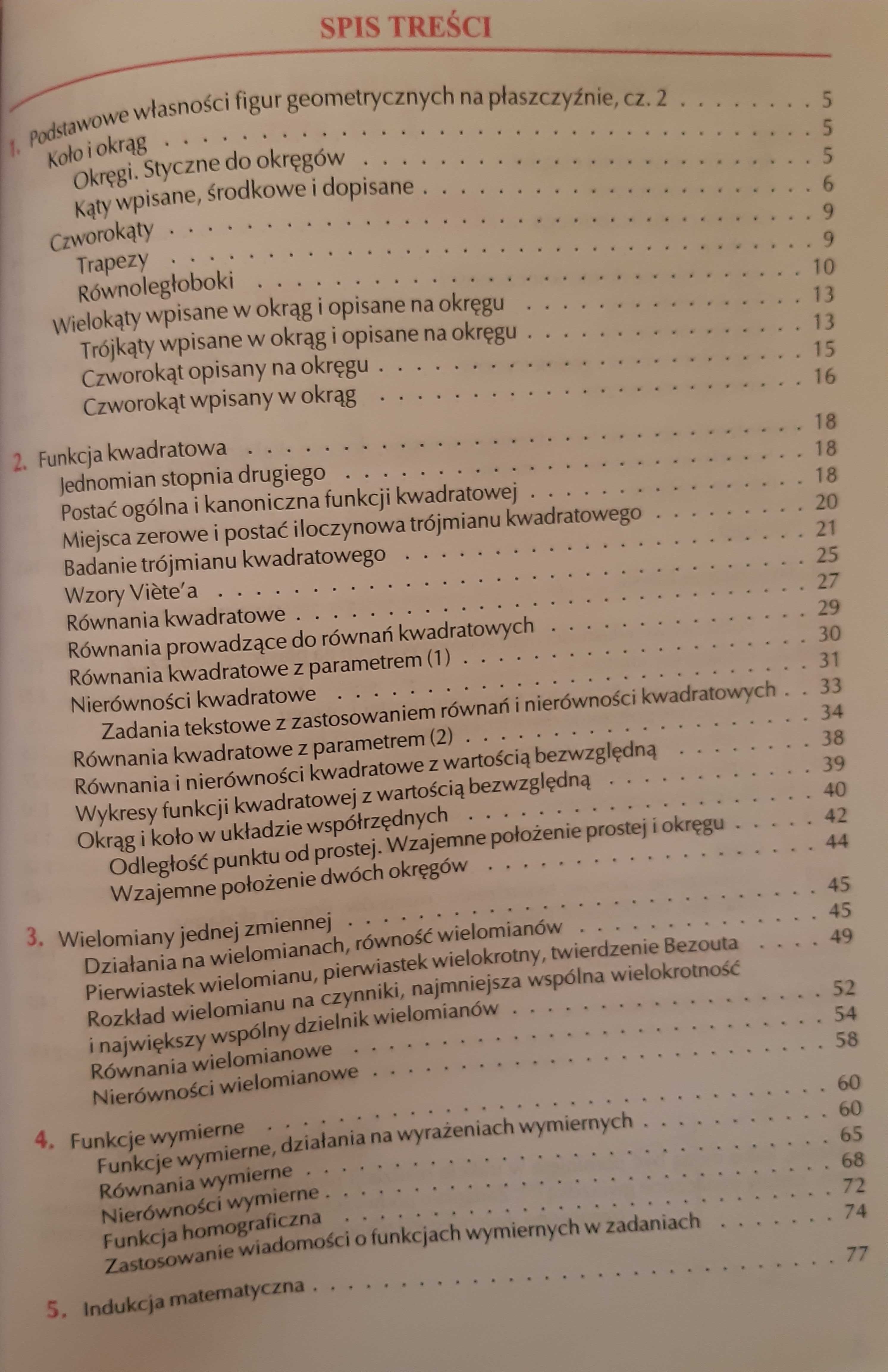 Matematyka. Zbiór zadań do liceów i techników. Klasa 3