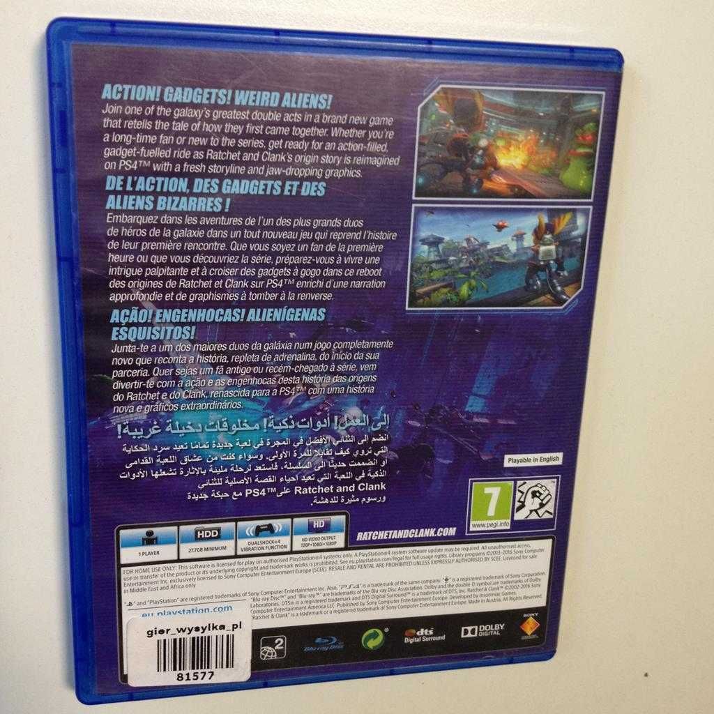 Ratchet and Clank PL PlayStation 4 PS4 Sklep W-wa Ursynów