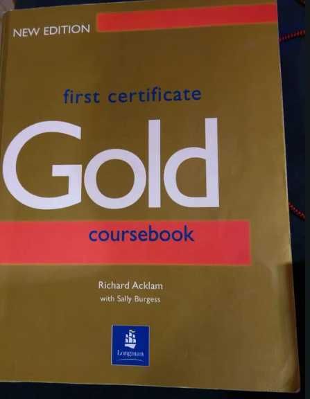 Acklam new edition First certificate GOLD coursebook wysyłka