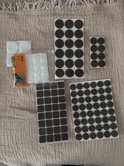 IKEA fixa – samoprzylepne podkładki filcowe