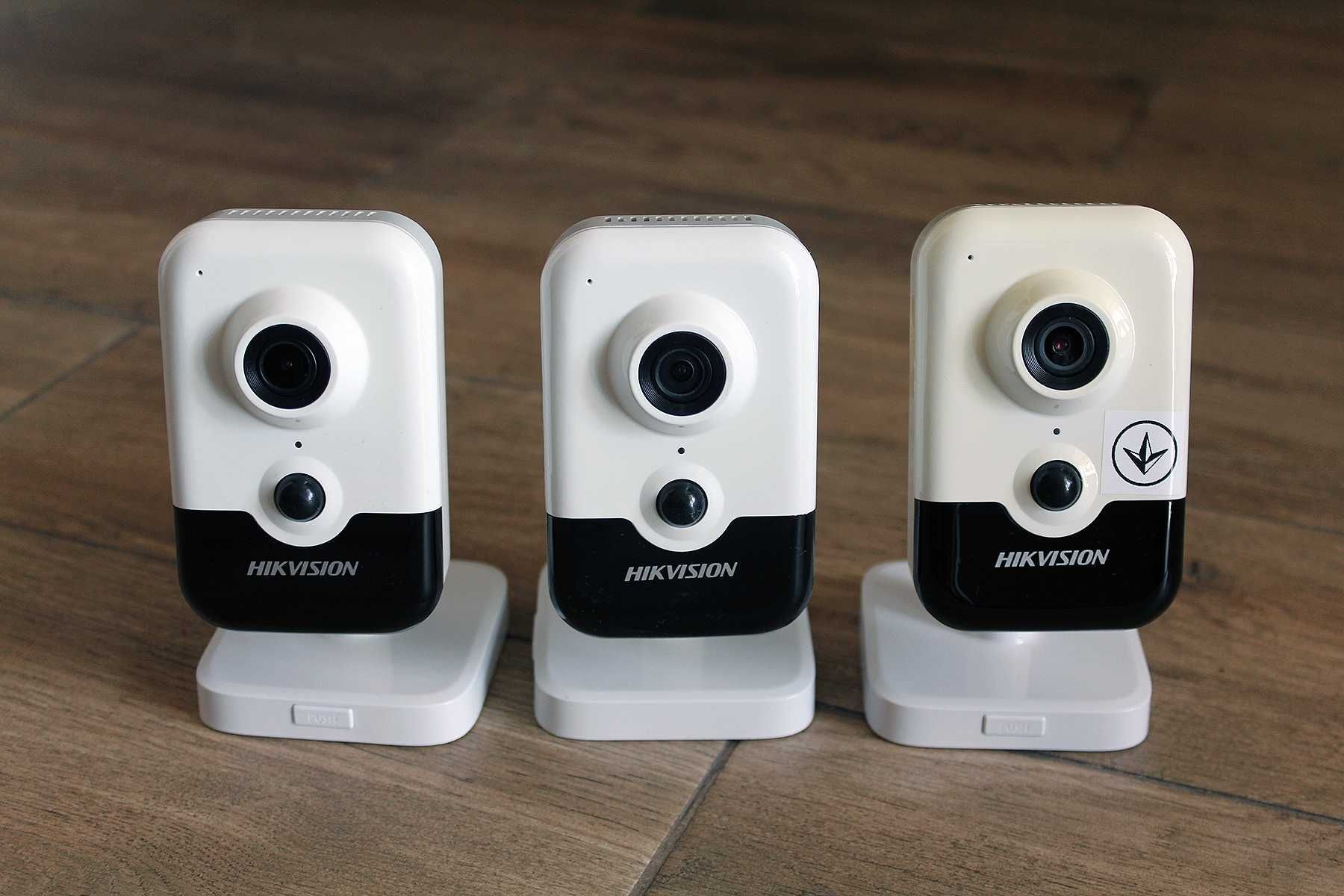 IP камера Hikvision DS-2CD2443G0-I 4мп • MicroSD, POE, Микрофон • 3шт