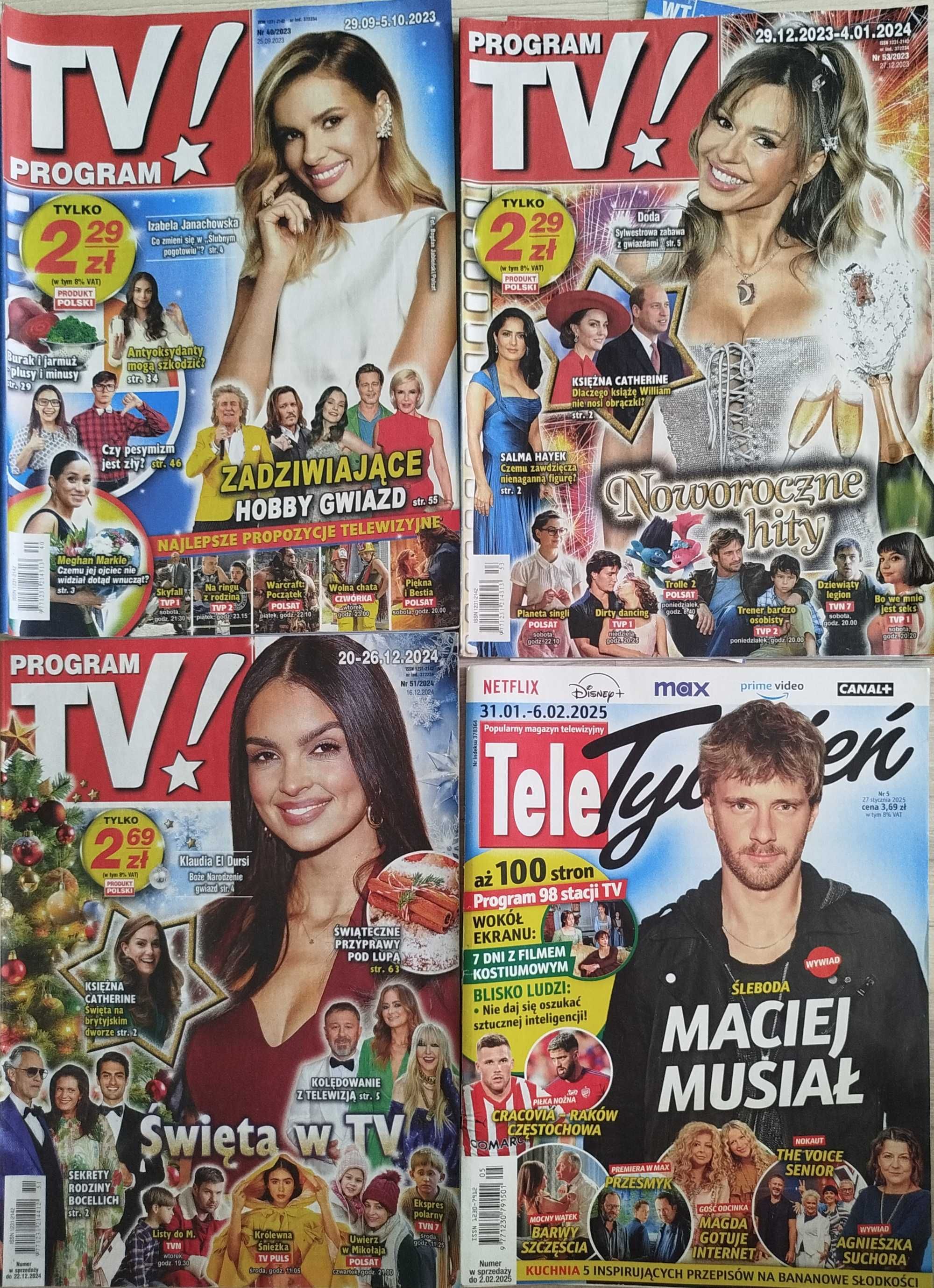 TV Program, TeleTydzień, 2023, 2024, 2025, zestaw