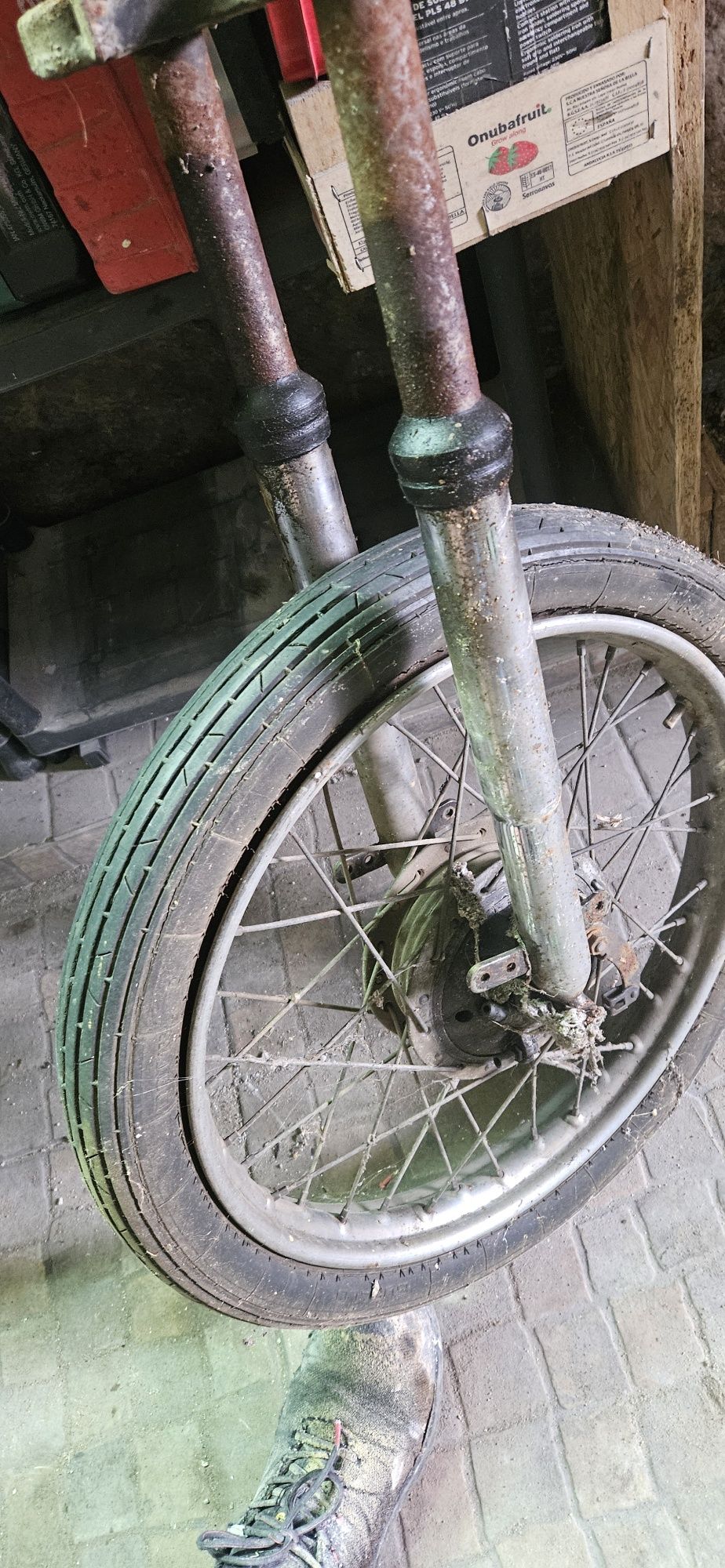 Suspensão com roda de motorizada Masac