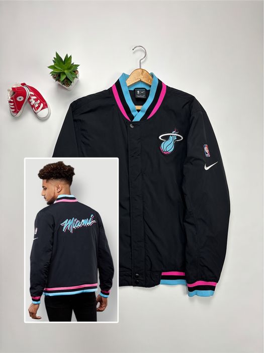 Куртка бомбер Nike NBA Miami Heat Courtside size XL
