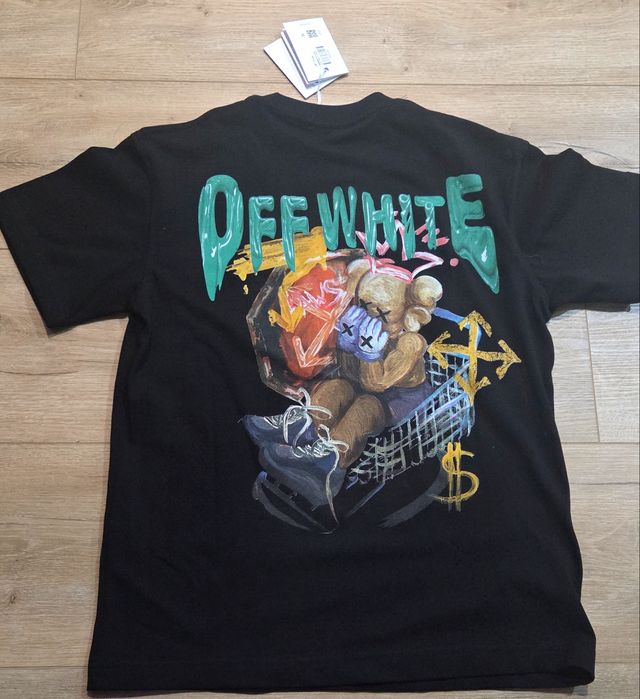 Nowy T-shirt Off-White roz. S