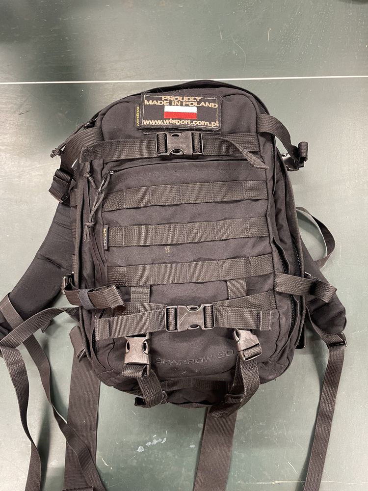 Plecak Wisport sparrow II 30 L Czarny