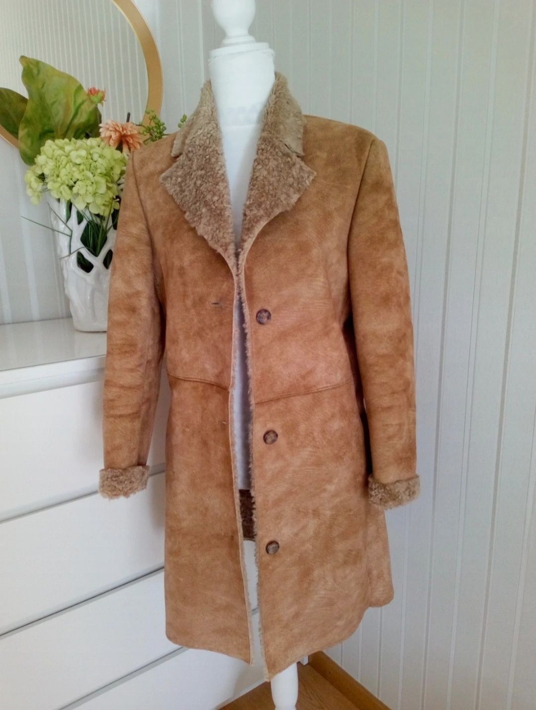 Casaco camel Zara