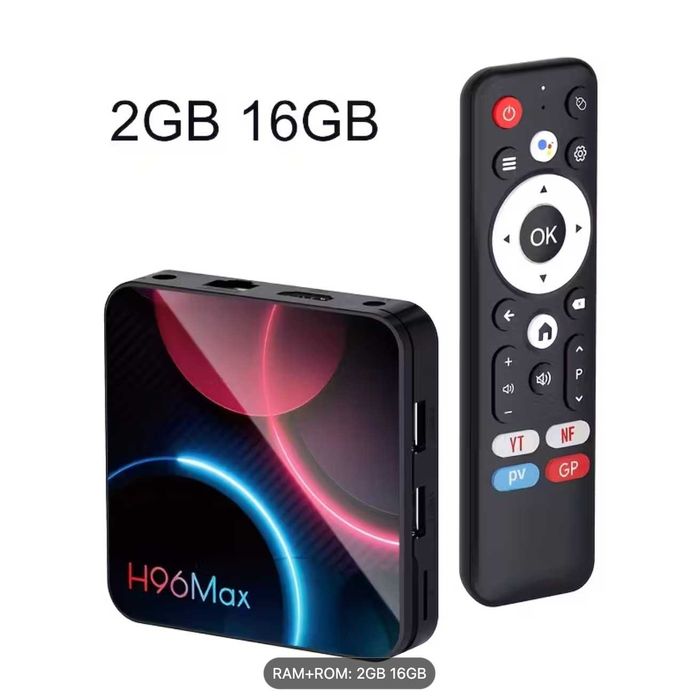 TV Box Android H96 MAX H313 Smart 2gb 16gb