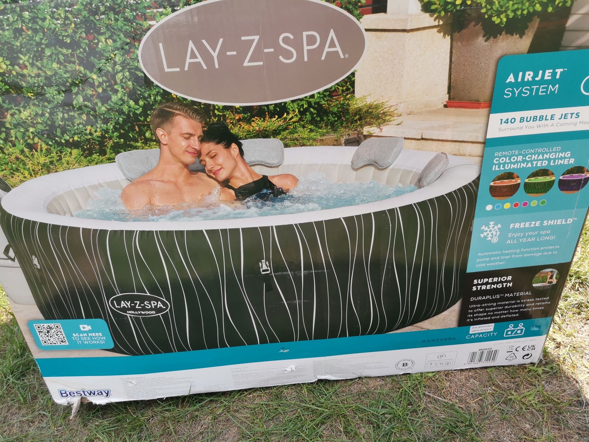 Jacuzzi spa ogrodowe Bestway modele 3,4,6 osobowe