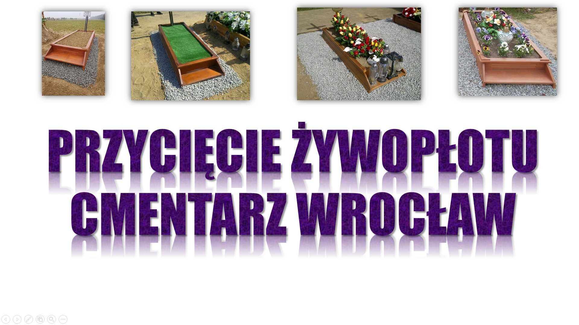 Obudowa grobu, montaż, Wrocław, obudowy, pomnik tymczasowy, rama, grób