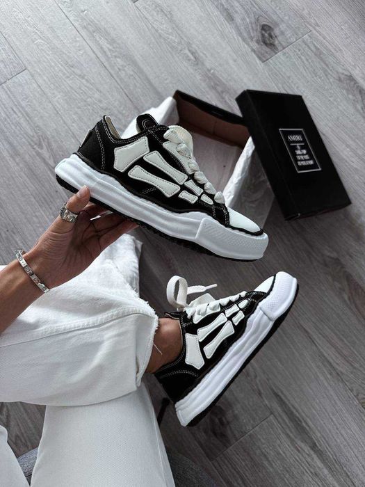 Кросівки AMIRI MMY Bones x Maison MIHARA YASUHIRO Black premium