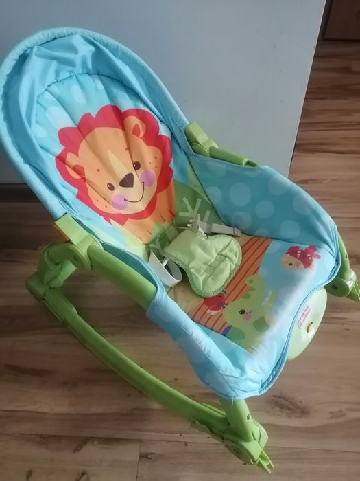 Leżaczek bujaczek Fisher Price.