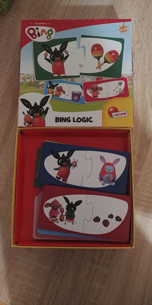 Mini puzzle, fiszki Bing