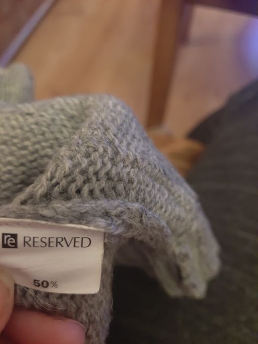Kamizelka damska bez rękawów wełna Reserved S