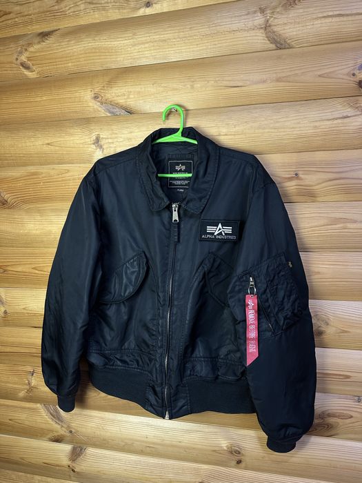 Оригинальный бомбер Alpha industries CWU 45 bomber куртка jacket