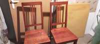 stare krzesła okres 1920 -1940 Bromberg odrestaurowane