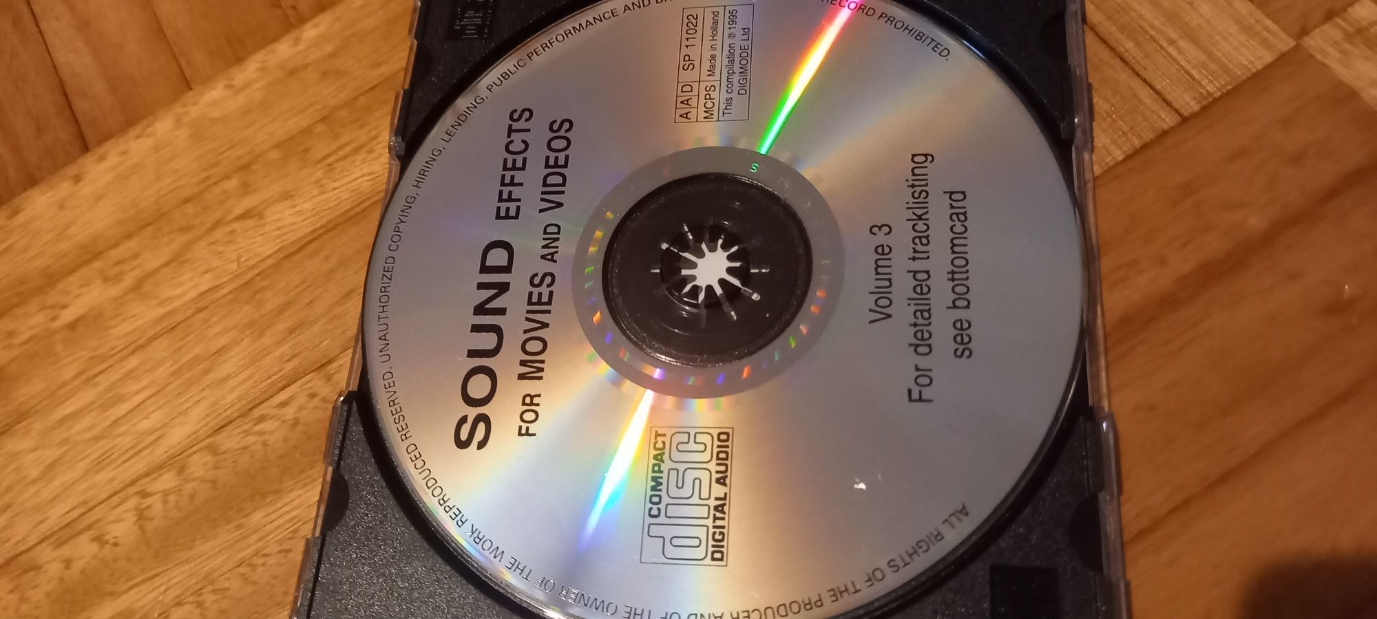 CD de efeitos para filmes