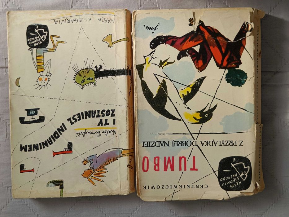 Seria Klub Siedmiu Przygód, książki PRL, 2 sztuki