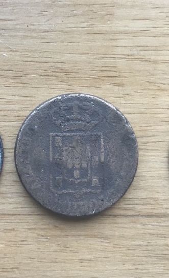 Pataco D Miguel 1832 / X Reis 1799 D Maria