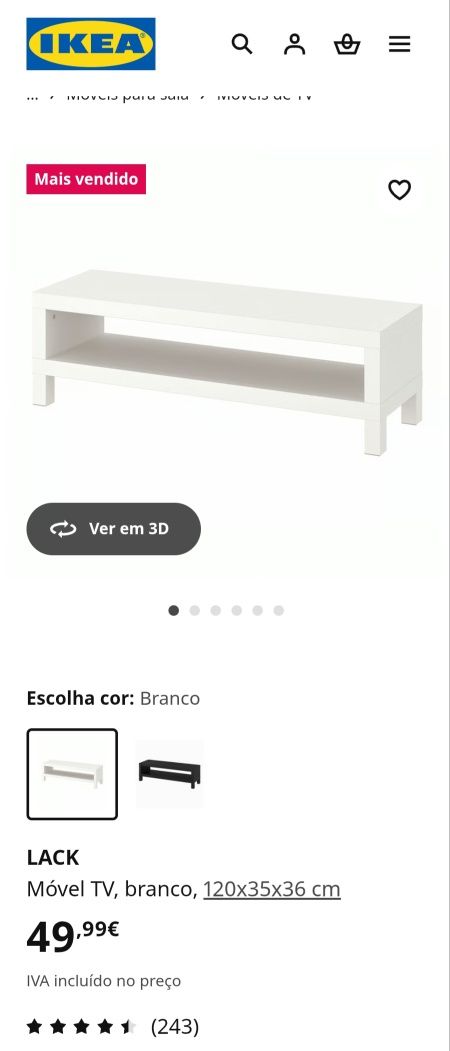 Movel TV Lack - IKEA