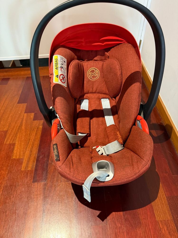 Carrinho passeio e ovo cybex -novos
