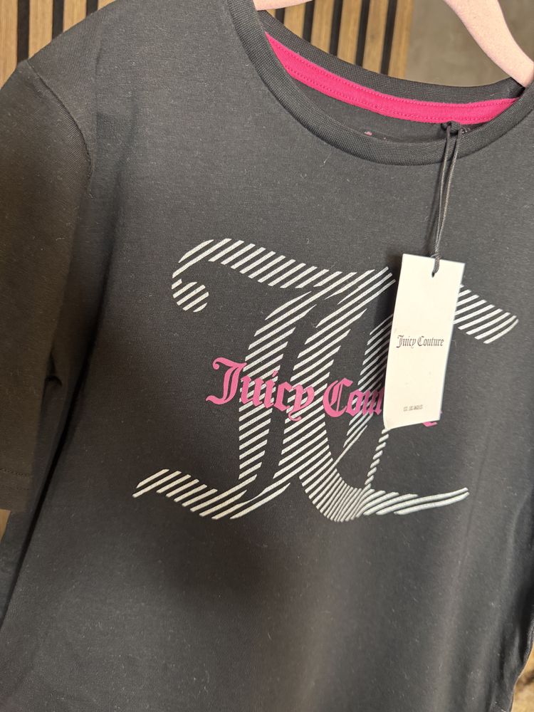 Nowa sukienka z koeszeniami juicy couture 128/134