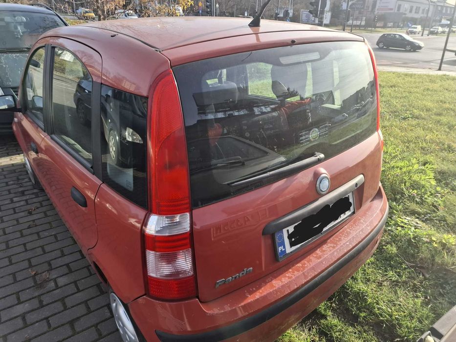 Fiat Panda uszkodzony