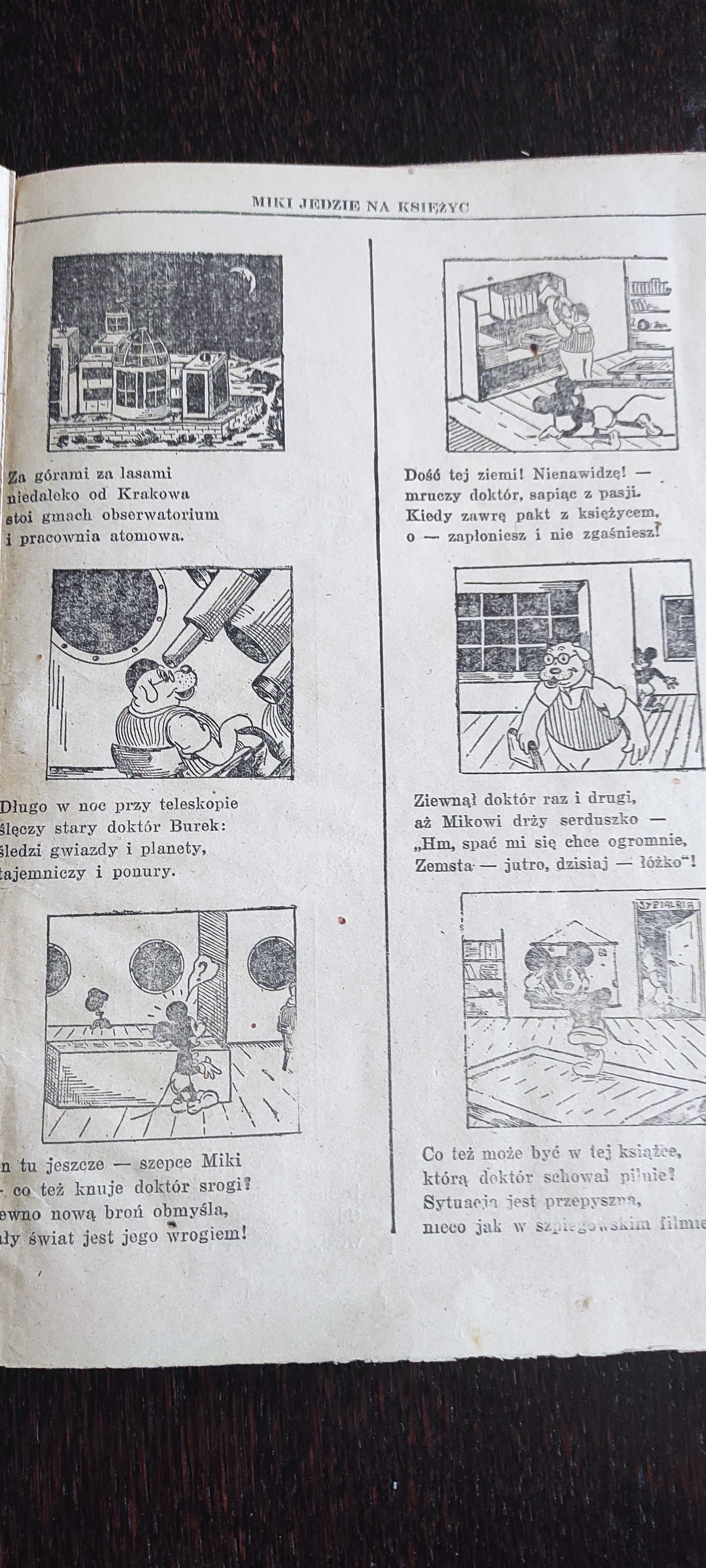 Miki jedzie na księżyc - potrójny komiks