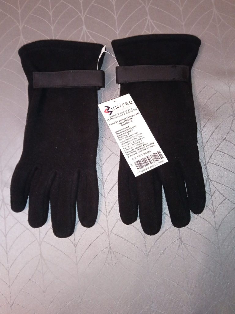 Rękawiczki zimowe pięciopalcowe wzór 615/MON rozmiar 24