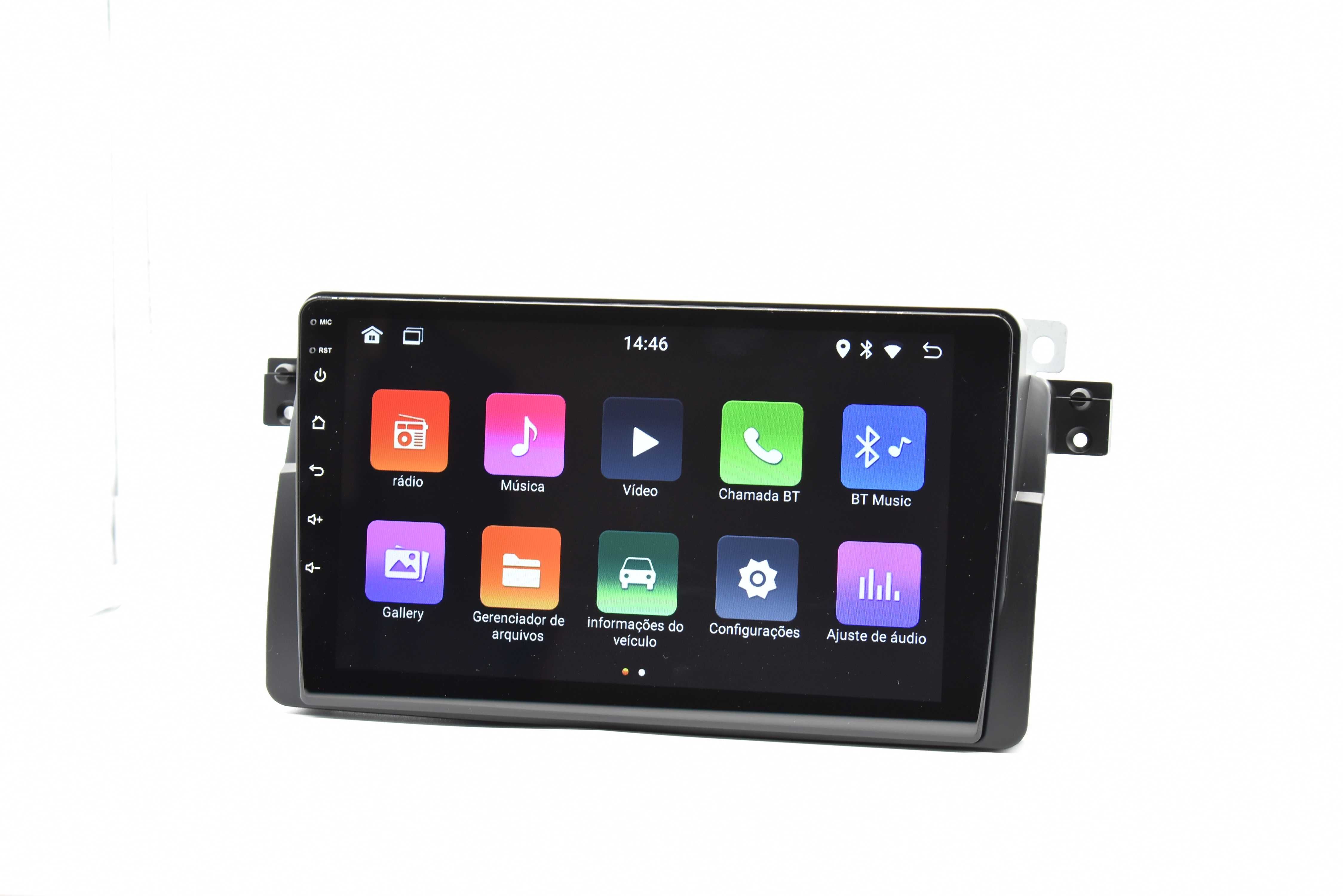 Rádio 2 din android BMW E46  • Wifi GPS BLUETOOTH + câmara