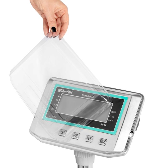 Waga magazynowa do 150kg 45x60cm sklepowa elektroniczna platformowa