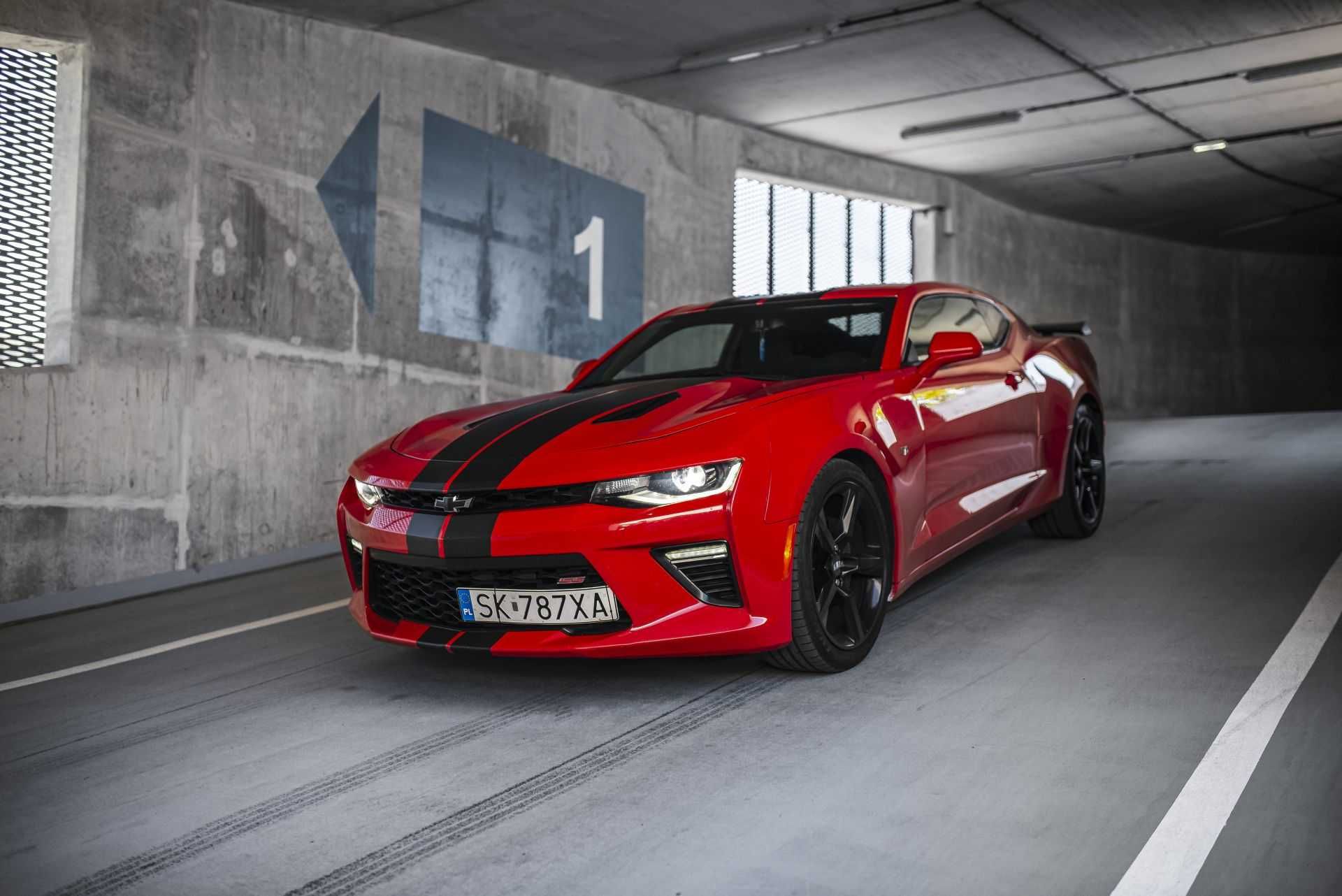 WYNAJEM CHEVROLET CAMARO SS V8 6.2L - już od 650zł/brutto! NA ŚLUB