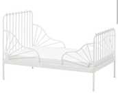 Łóżko Ikea Minnen  90/200 białe