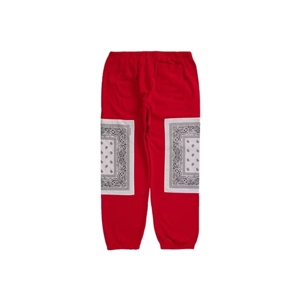 Supreme The North Face Bandana Sweatpants Red