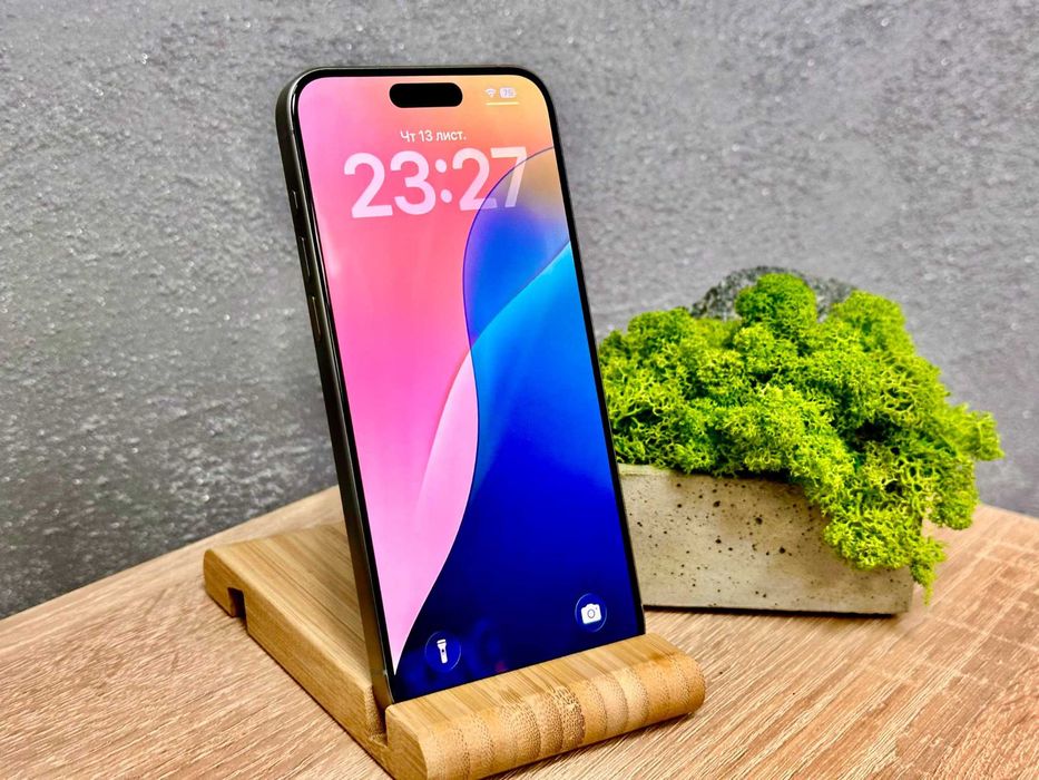 Apple Iphone 15 Pro Max Natural Titanium 100% akb Ідеал Айфон Гар3міс