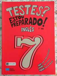 Livro "Testes? Estou preparado! - Inglês 7º ano"