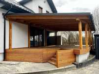 Drewniana architektura ogrodowa