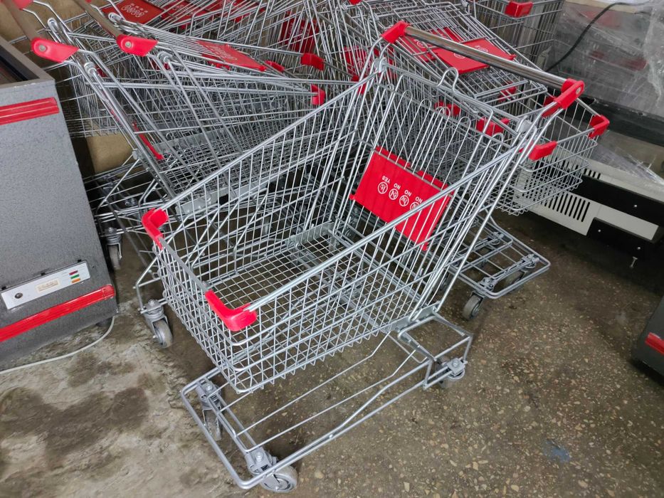 Торговые тележки покупательские для супермаркета б/у