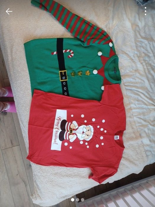 Sweter bluzka świąteczne