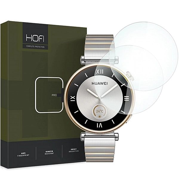 Szkło Hartowane Hofi Glass Pro+ 2-Pack Huawei Watch Gt 4 (41 Mm) Clear