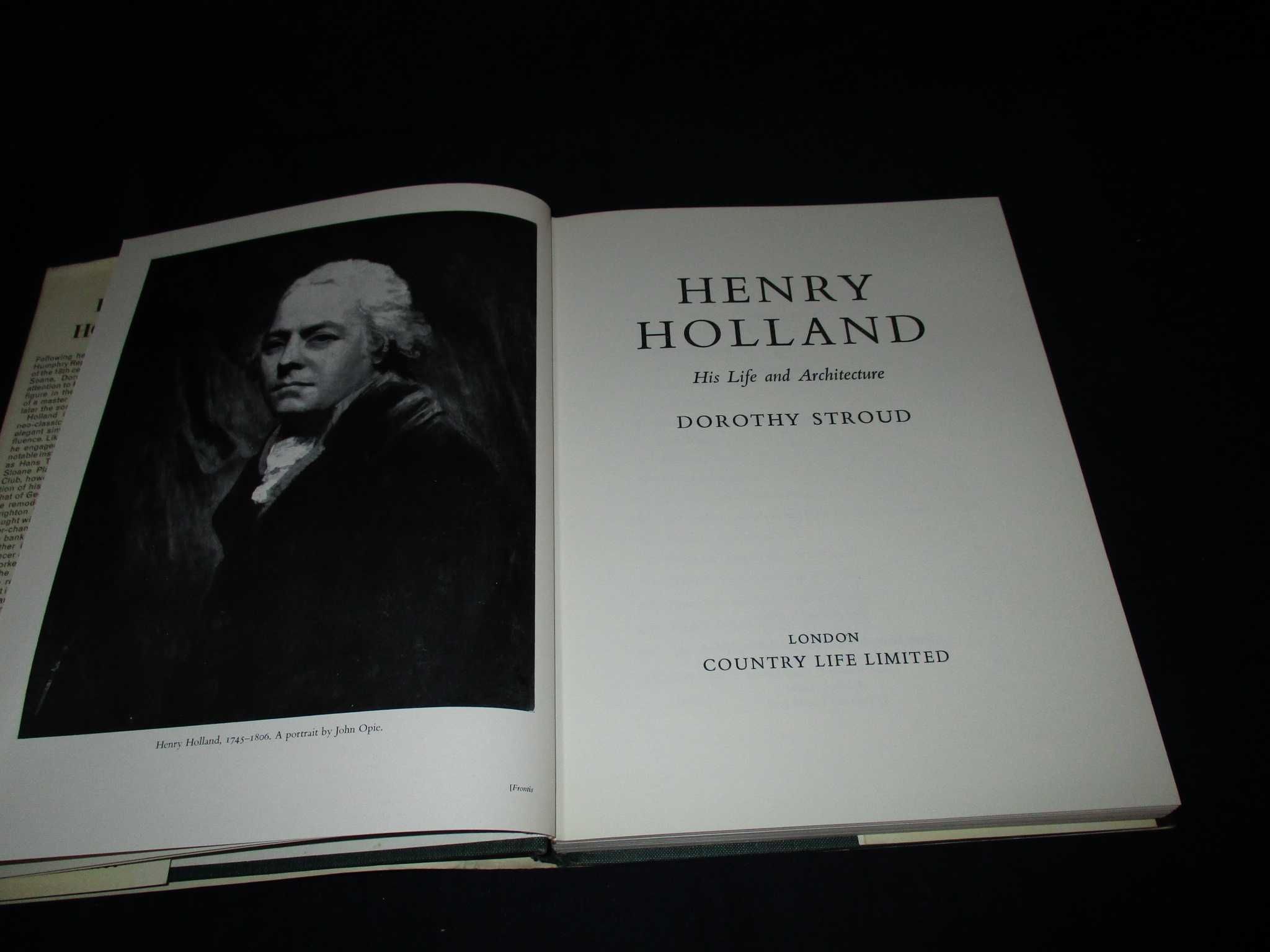 Livro Henry Holland Life and Architecture 1966
