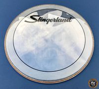 Slingerland - naciąg firmowy Remo Pinstripe 22" Vintage ‼️