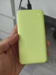 Powerbank hykker 10000 mAh jasnozielony/żółty