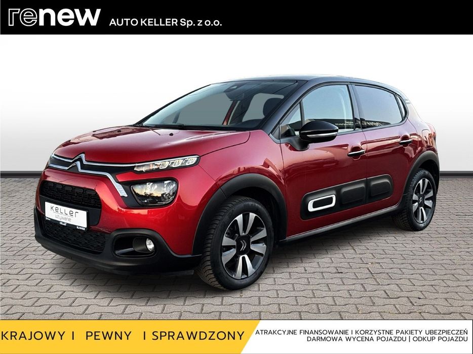 Citroën C3 1.2 82KM / SHINE / Salon PL / LED / Klimatronic / Dealer Keller