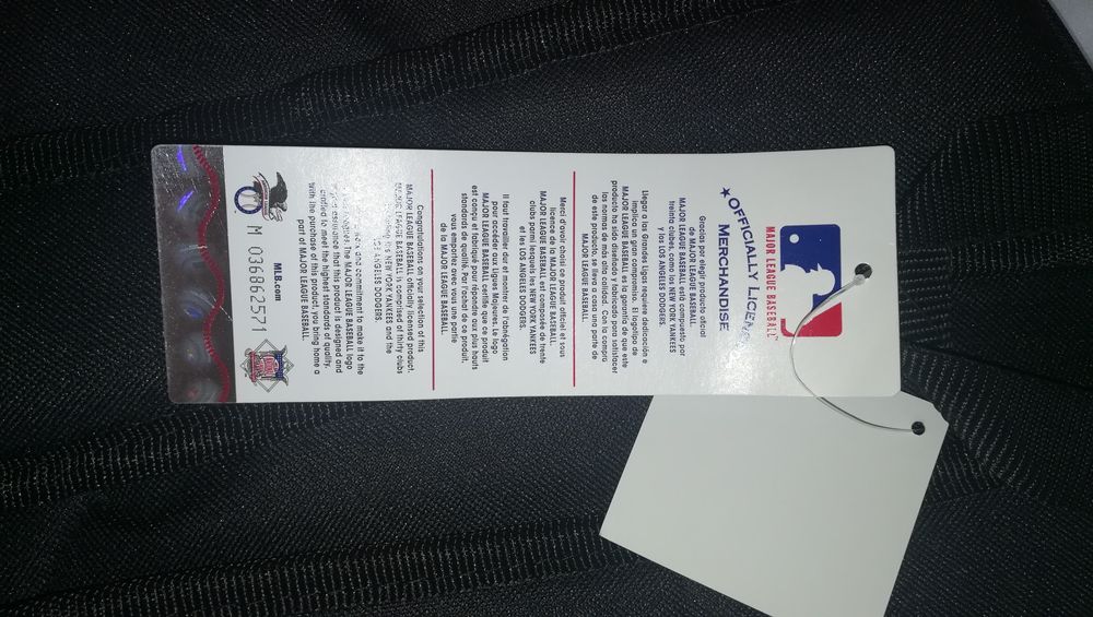 NOVA com Etiqueta e Genuína - Mochilas MLB - NY Yankees 39x30 CM