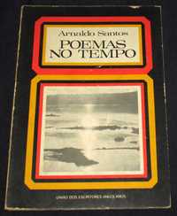 Livro Poemas No Tempo Arnaldo Santos