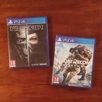 PS4 Dishonored 2 / Ghost Regon Breakpoint