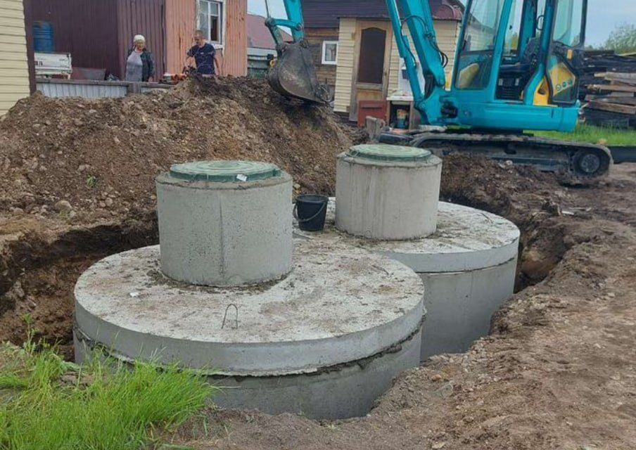 Септик під ключ доставка копка монтаж з гарантією якості 7/16 m3