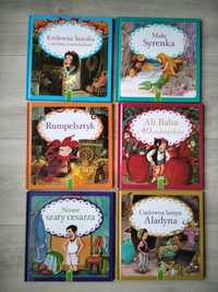 Bajki dla dzieci – 6 książek – ilustrowana seria, twarde oprawy