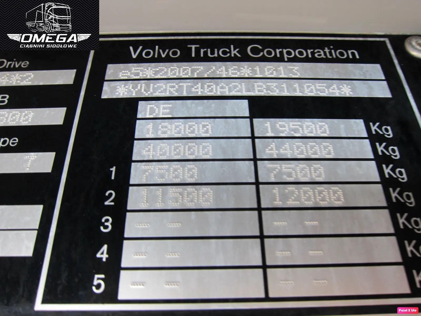 Volvo FH 500 // RETARDER // Standard // Spr z Niemiec  Omega Gniezno